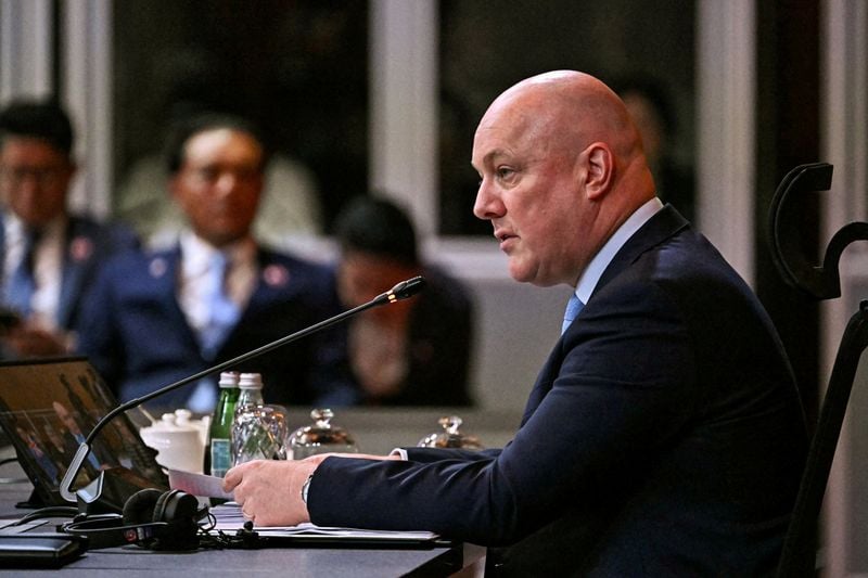 Image for New Zealand’s ruling party plunges in polls, PM Luxon rules out resigning