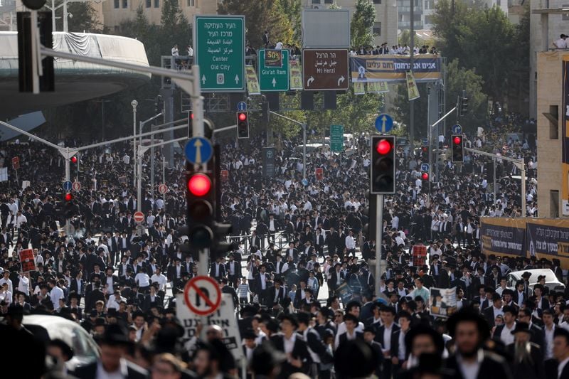 Image for Teenager dies during ultra-Orthodox protest in Jerusalem