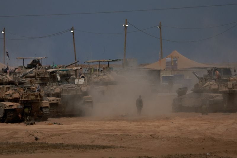 Image for Israel bombards Gaza City; Hamas leader visits Cairo in bid to salvage ceasefire talks