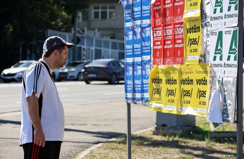 Image for Moldova faces key parliamentary election, with EU bid at stake