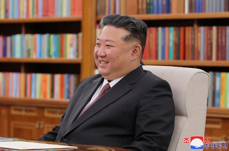 Image for North Korea's Kim met Russia's top security official, state media says