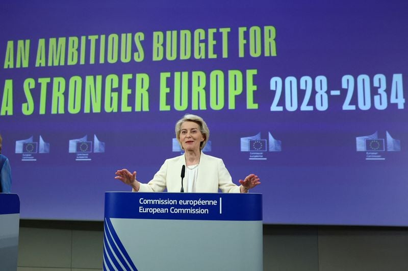 Image for EU's von der Leyen says new budget fit for 'new era'