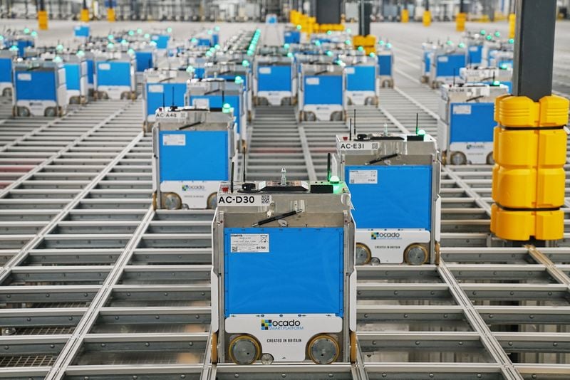 Image for Ocado to receive $350 million payout as Kroger shuts robotic warehouses