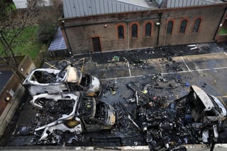 Image for UK counter-terror police leading probe into attack on Jewish community ambulances