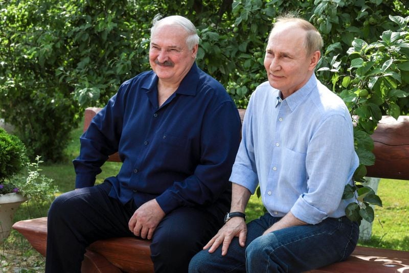 Image for Putin discusses agreements to meet with Trump in call with Lukashenko