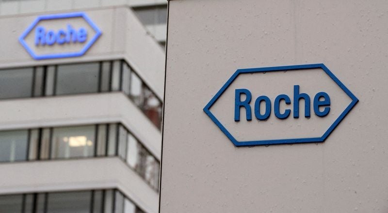 Image for Roche shares fall as new drug sales disappoint