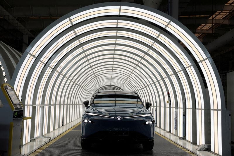 Image for Volkswagen's China boss warns of fierce competition in slowing market