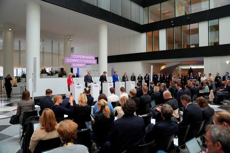 Image for EU mulls using frozen Russian assets for loan to Ukraine, wary of legal issues