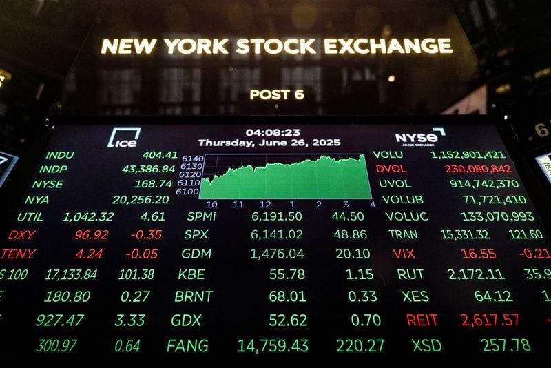 Image for Investors eye US jobs data as stocks hit record highs