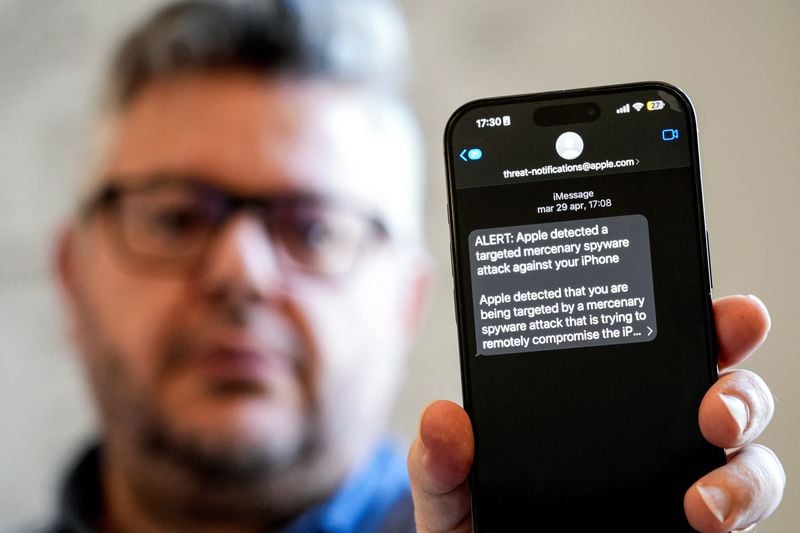 Image for Second Italian journalist targeted with Paragon spyware, watchdog group says