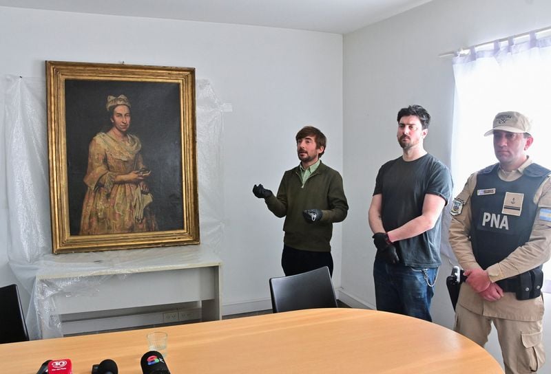 Image for Argentina investigates daughter of former Nazi official and her husband over stolen painting