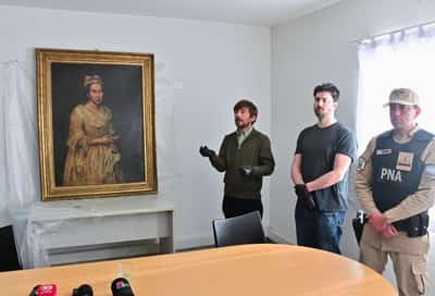 Image for Argentina investigates daughter of former Nazi official and her husband over stolen painting