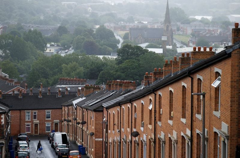 Image for UK house price growth halved in April, ONS says
