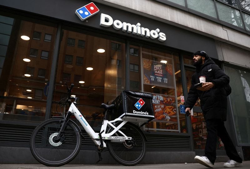 Image for Domino's Pizza UK sees slight sales rise but warns of weak demand