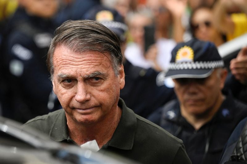 Image for Brazil court places Bolsonaro under house arrest on health grounds