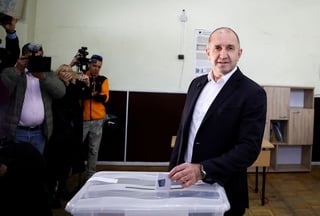 Image for Rumen Radev, Russia-friendly ex-fighter pilot, sweeps Bulgaria's election