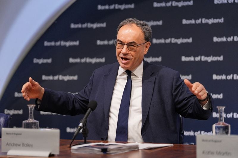 Image for Bank of England's Bailey 'very alert' to risks after Trump threats over Greenland