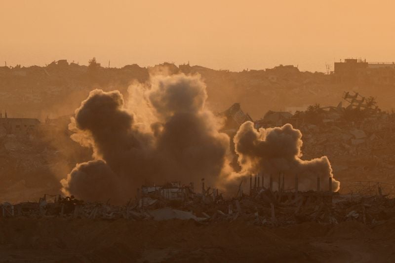 Image for Hamas says no interim truce possible without work toward permanent ceasefire deal