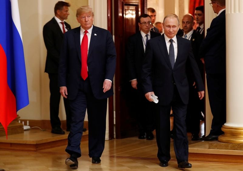 Image for Factbox-A recent history of Russian presidential visits to the US