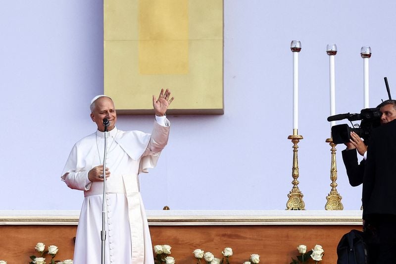 Image for Pope Leo exhorts crowd of million Catholic youth to spread their faith