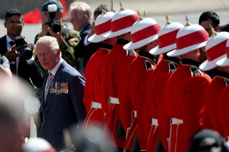 Image for King Charles expresses love for 'strong and free' Canada