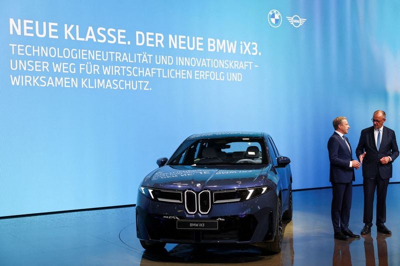 Image for German carmakers need China to compete globally, BMW CEO says ahead of Merz trip