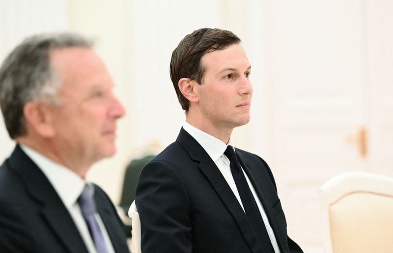 Image for Technical glitch cuts short Witkoff, Kushner's Gaza briefing to EU foreign ministers, EU's Kallas says
