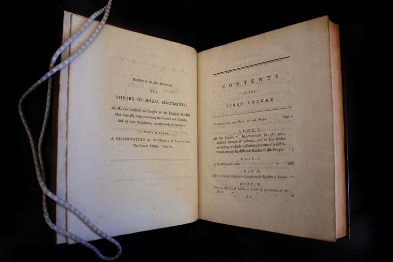 Image for Factbox-Selected quotes from Adam Smith's 'Wealth of Nations'