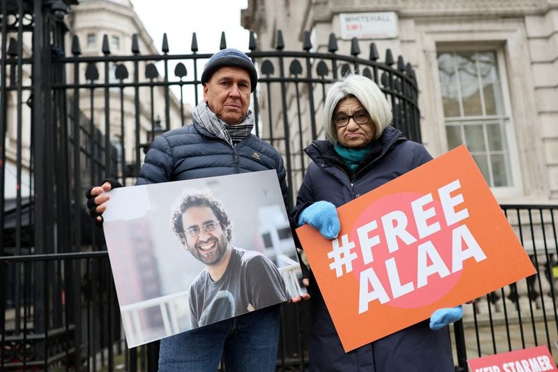 Image for Alaa Abd el-Fattah, the jailed Egyptian-British dissident pardoned by Sisi
