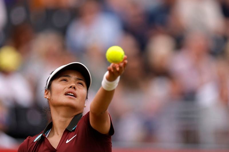 Image for Tennis-Raducanu praises Wimbledon for 'amazing job' of blocking stalker