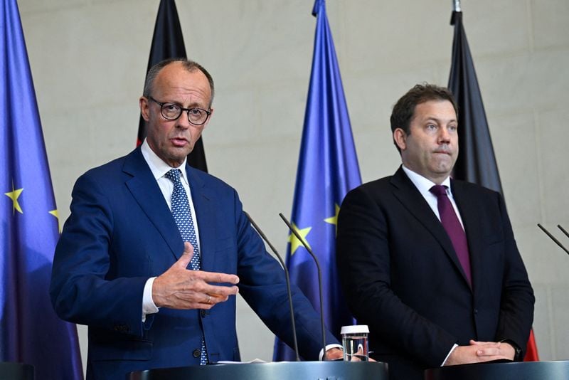 Image for Germany's Merz, finance minister call for European patriotism to protect steel industry