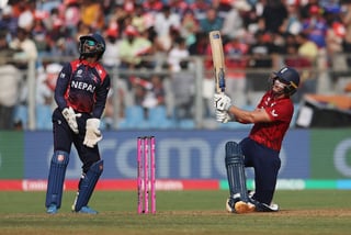 Image for Cricket–England survive Nepal scare in T20 World Cup