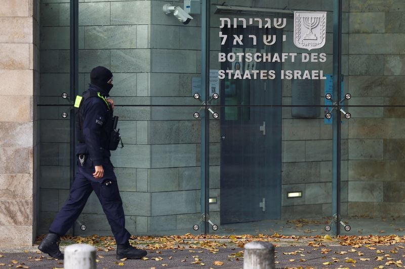 Image for German prosecutors charge Russian with planning attack on Israeli embassy in Berlin