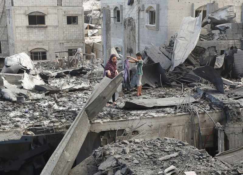 Image for Trump says there could be a Gaza deal next week