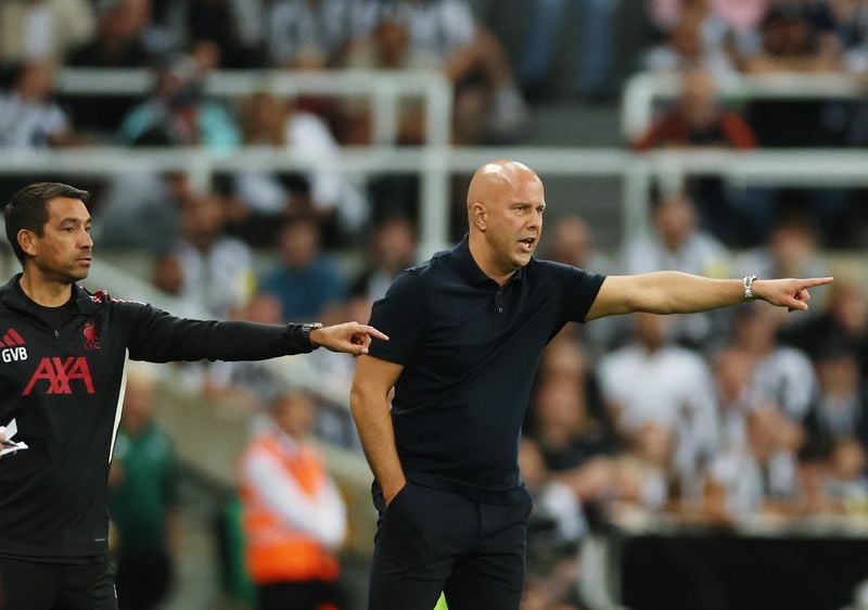 Image for Soccer-Slot hails Liverpool's mentality after win at Newcastle