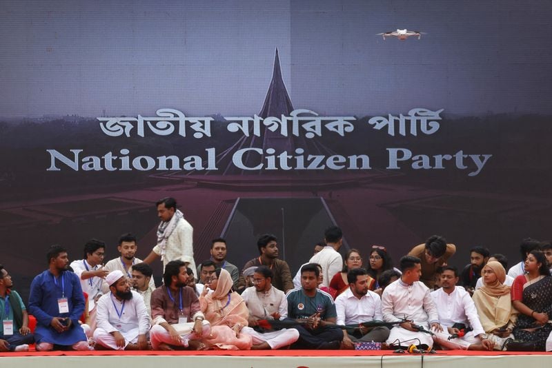 Image for Bangladeshi students launch political party after ousting PM Hasina