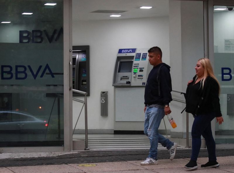 Image for Shares in BBVA rise 5.7% while Sabadell falls 6.5% after failed takeover bid