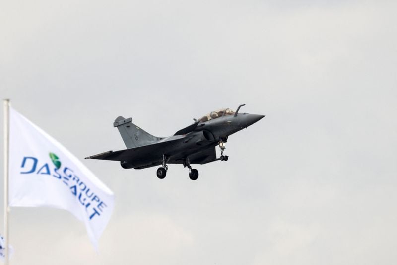 Image for France's Dassault Aviation reports strong sales growth as defence spending rises
