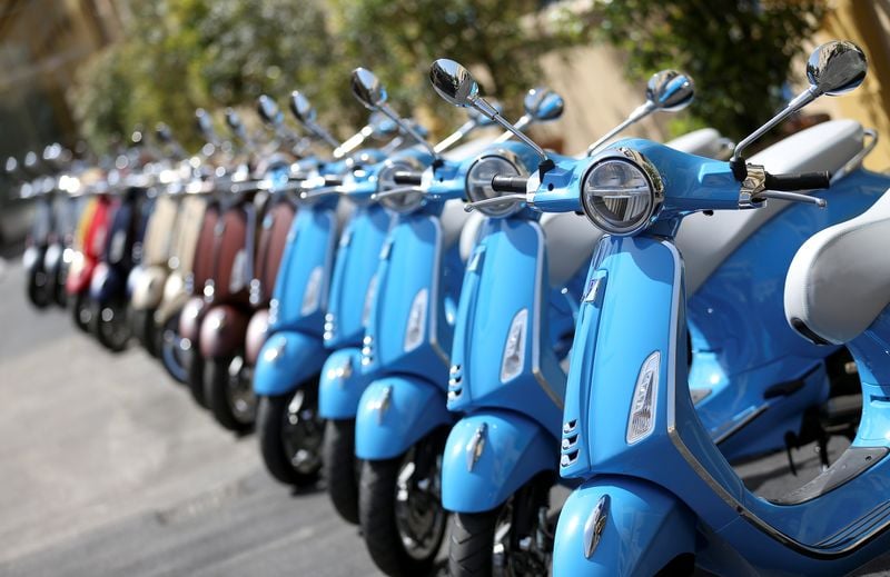 Image for Vespa maker Piaggio posts record margin despite 'anomalous' economy