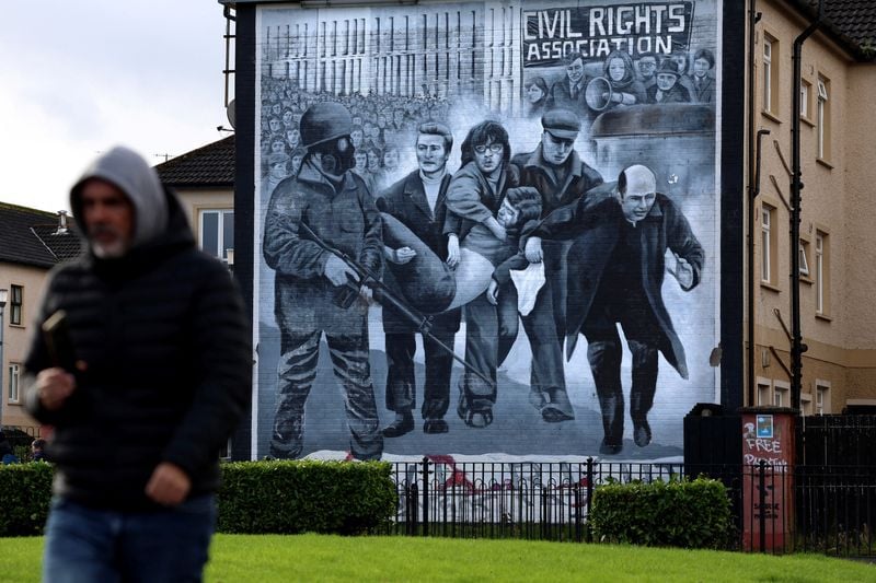 Image for Northern Ireland court finds soldier not guilty of murder over 'Bloody Sunday' killings