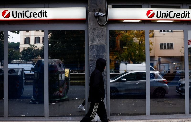 Image for UniCredit flags possible profit upgrade as it takes a breather on M&A