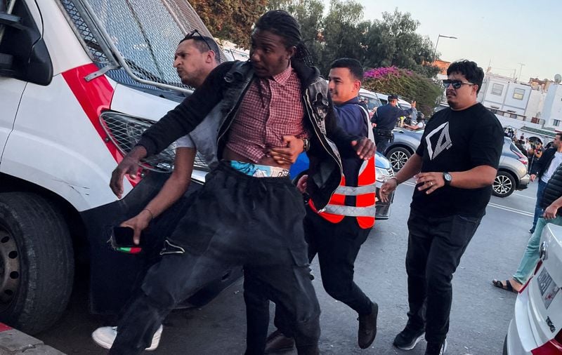 Image for 260 members of Moroccan security forces reported hurt as youth protests turn violent