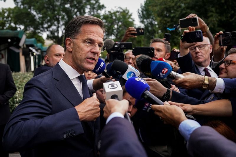 Image for Rutte says Article 5 type deal considered for Ukraine, NATO membership not discussed