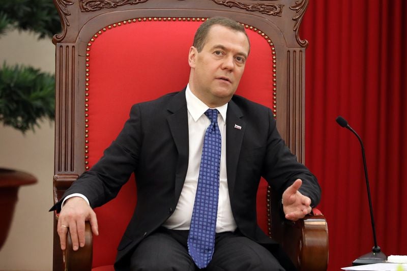 Image for Medvedev says Russia seeks victory, not compromise, in talks with Ukraine