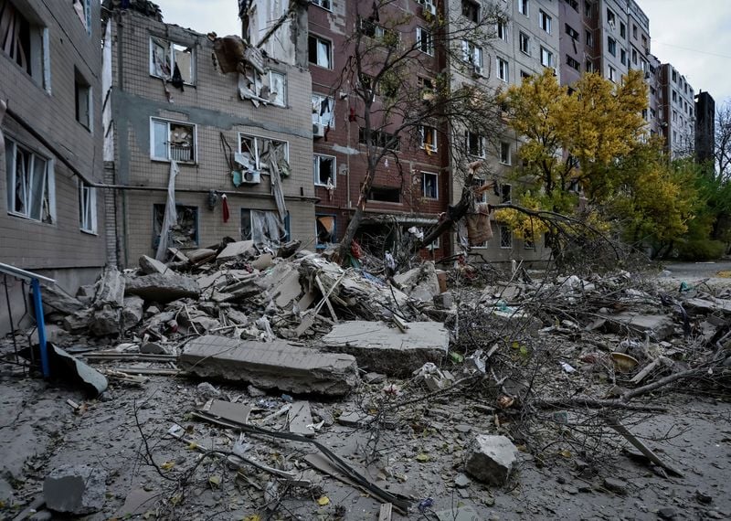 Image for Ukraine's eastern Donetsk region without power after Russian strikes