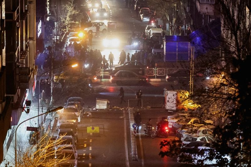 Image for Trump urges Iranians to keep protesting, saying 'help is on its way'