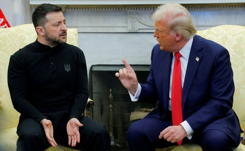 Image for US would help assure Ukraine's security in a peace deal, Trump tells Zelenskiy