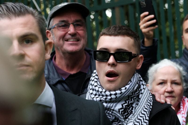 Image for UK prosecutors appeal dismissal of terrorism charge against Kneecap rapper