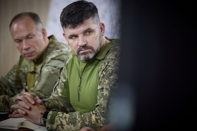Image for Ukraine's Zelenskiy dismisses commander of joint forces after appointment to another job