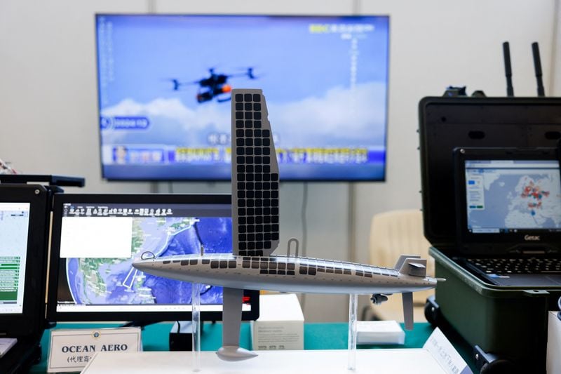 Image for Taiwan seals Ukraine combat-tested drone software deal to help deter China